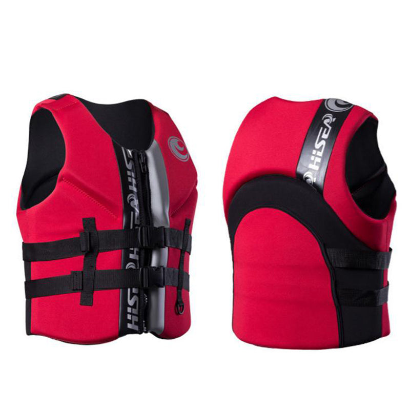 Kavoc Neoprene Life Jacket Adult Fishing Surf Drifting Safety Life Vest  (Red M) 