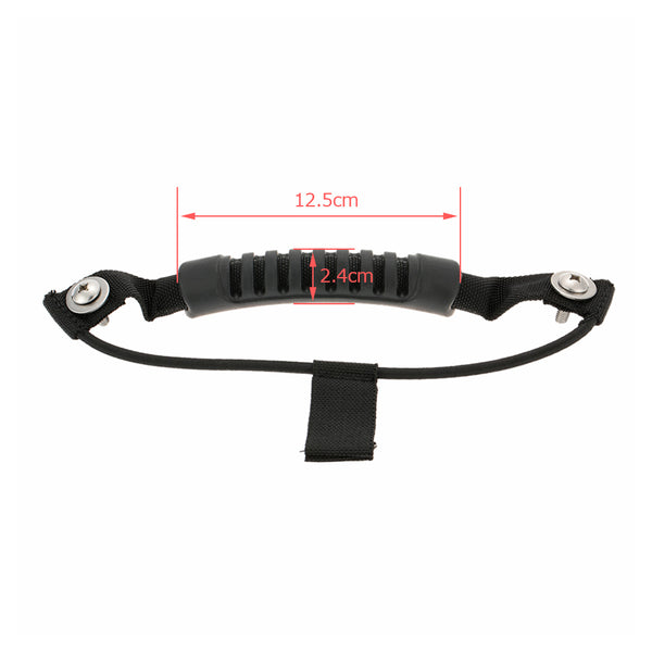 Black Rubber Mount  Handle