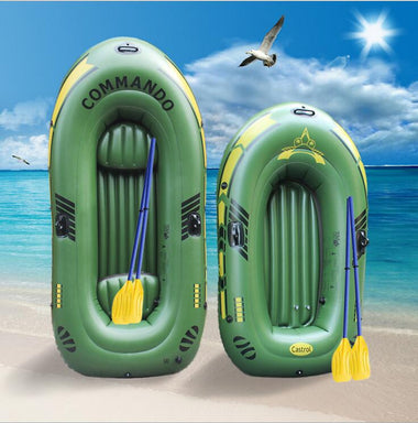 Inflatable Rubber Boat With Paddle